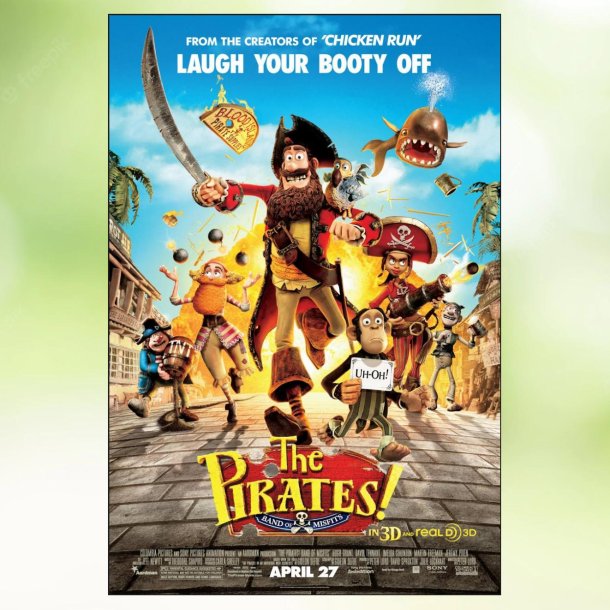 The Pirates! Band of Misfits (2012)