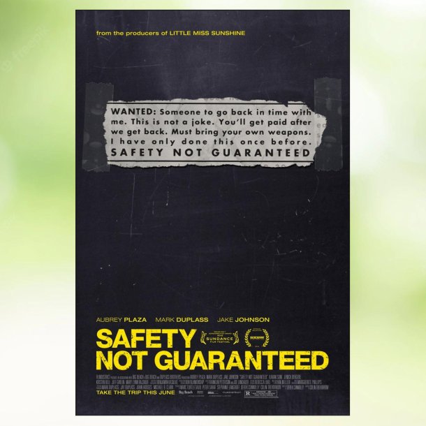 Safety Not Guaranteed (2012)