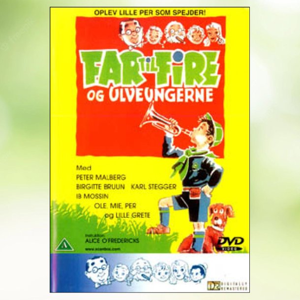 Far Til Fire Og Ulveungerne (1958)